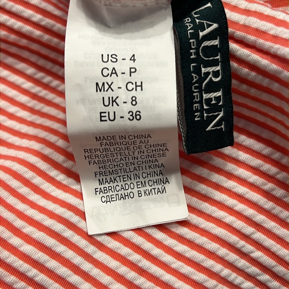 πHPπ LAUREN RALPH LAUREN Coral Reef Swimsuit - Picture 10 of 14